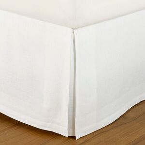 Pottery Barn Essential Linen Cotton Bed Skirt